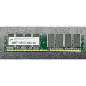 Micron MT8VDDT3264AG-40BGB 256MB DDR400 PC3200 CL3 RAM 200514 Module